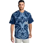 personalized tampa bay rays star circle navy jersey best selling