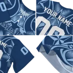 personalized tampa bay rays star circle navy jersey best selling