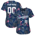 personalized tampa bay rays tropical flamingo navy jersey best selling