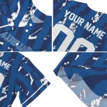 personalized toronto blue jays stripe paint blue jersey best selling