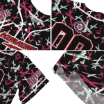 personalized washington nationals abstract x black jersey best selling