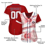 personalized washington nationals arrow fade red white jersey best selling