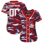 personalized washington nationals camo splash red jersey best selling