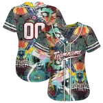 personalized washington nationals geometric fusion aqua jersey best selling