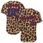 personalized washington nationals leopard spot jersey best selling