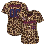 personalized washington nationals leopard spot jersey best selling