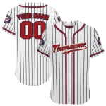 personalized washington nationals pinstripe lines white jersey best selling