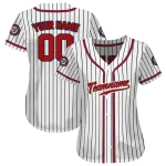 personalized washington nationals pinstripe lines white jersey best selling