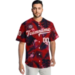 personalized washington nationals tropical flamingo red jersey best selling