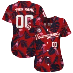 personalized washington nationals tropical flamingo red jersey best selling