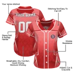 personalized washington nationals wavy flow red jersey best selling