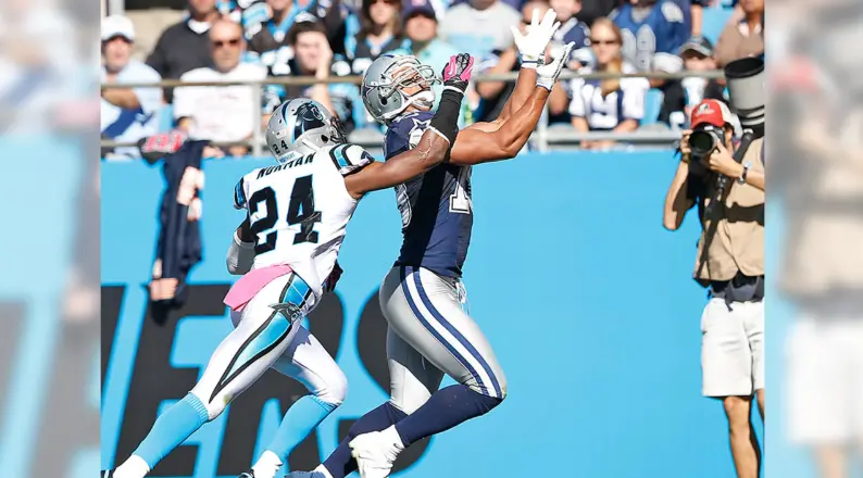 Dallas Cowboys Jerseys 5 Dallas Cowboys receiver in the modern navy away uniform designed by Nike, representing the team’s sleek look in the Dak Prescott and Micah Parsons era.